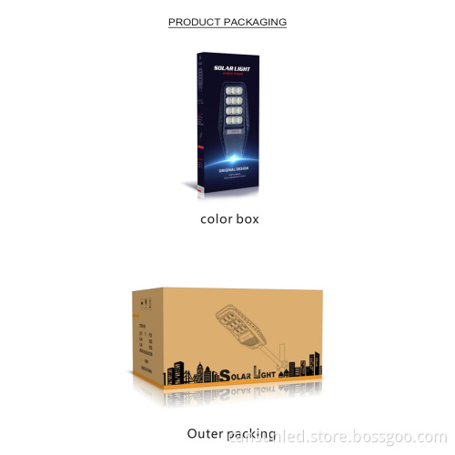 All-In-One Integrated LED Solar Street Lamp IP65 Waterproof 100W-300W Energy Saving